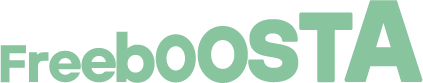 Логотип FreeBoosta салатовый